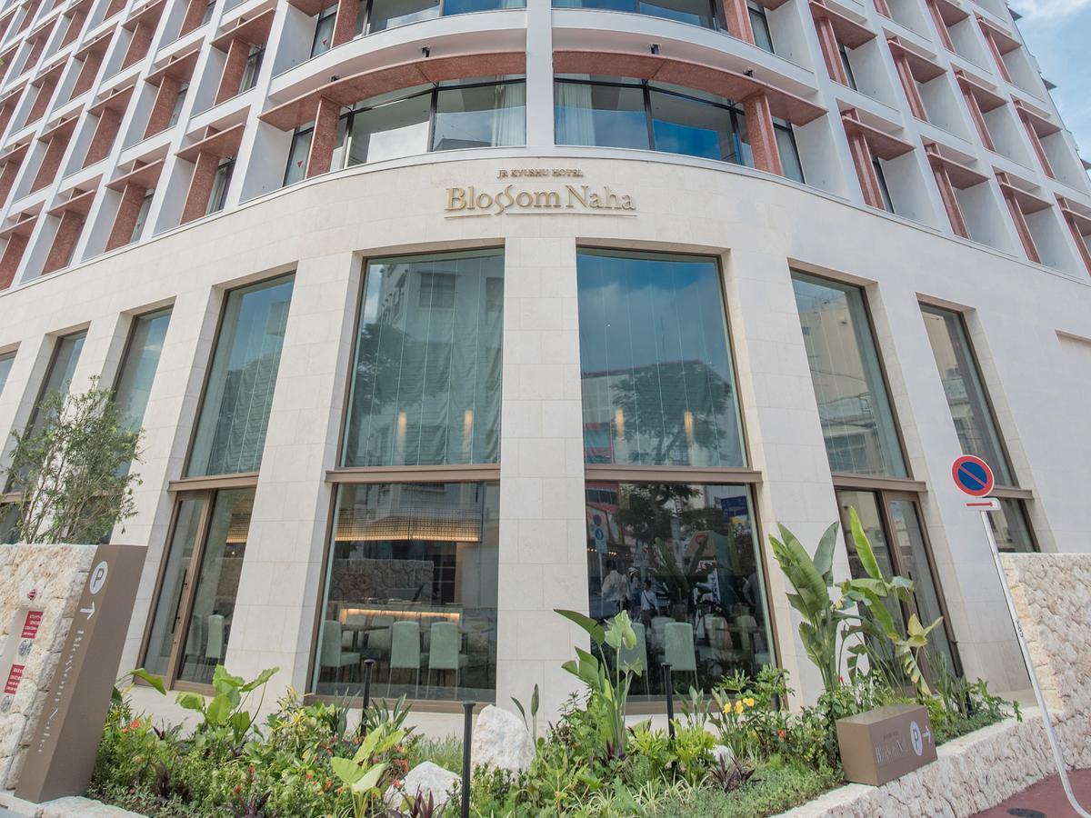 Jr Kyushu Hotel Blossom Naha Exterior foto
